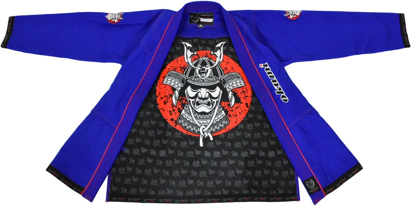OKAMI Fightgear Men's Sentoki Blue BJJ Gi