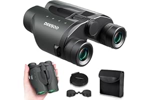 25x32 Binoculars for Adults Kids Compact - DEESOO High Powered Bird Watching Binoculars Lightweight with Small Size for Hunti