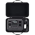 co2CREA Hard Travel Case Compatible with BLUETTI Portable Power Station AC2A, 204Wh LiFePO4 Battery Solar Generator (Case Only)