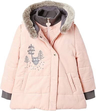 Vertbaudet Manteau Fille En Velours Milleraies Rose Poudre 2 A Amazon Fr Vetements Et Accessoires