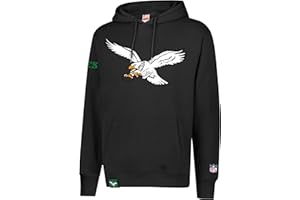 Ultra Game Mens NFL Official Super Soft Throwback Hoodie Sweatshirt