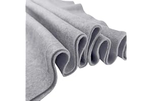 Jtnohx Craft Felt, 1 Square Yard Felt Fabric, 1.4mm Thickness Felt Sheets, Felt Squares for Art & Craft Project (Grey)