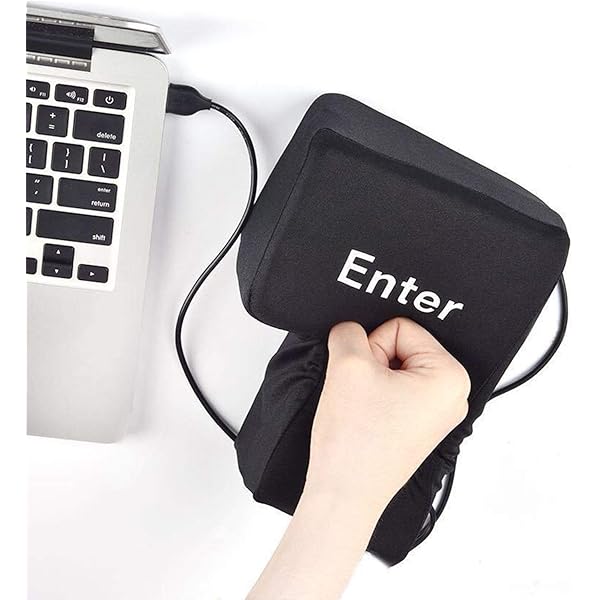 enter button for stress