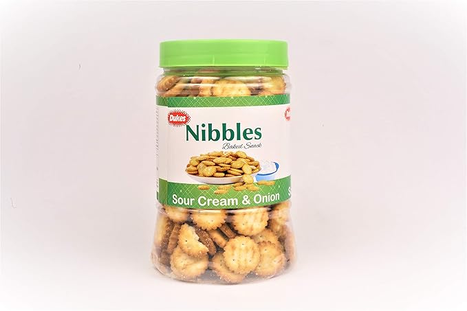 Nibbles-Sour Cream & Onion Crackers, 150g