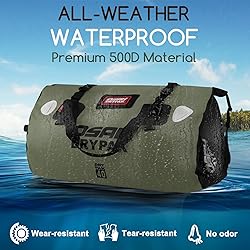 Waterproof Duffel Bag - Motorcycle Dry Bag Tail Bag