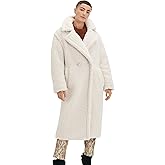 UGG Women's Gertrude Long Teddy Coat