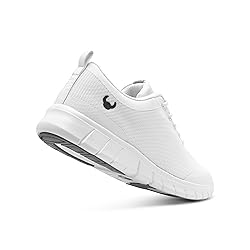 Suecos Alma Easy Fit Work Sneaker White Size 5