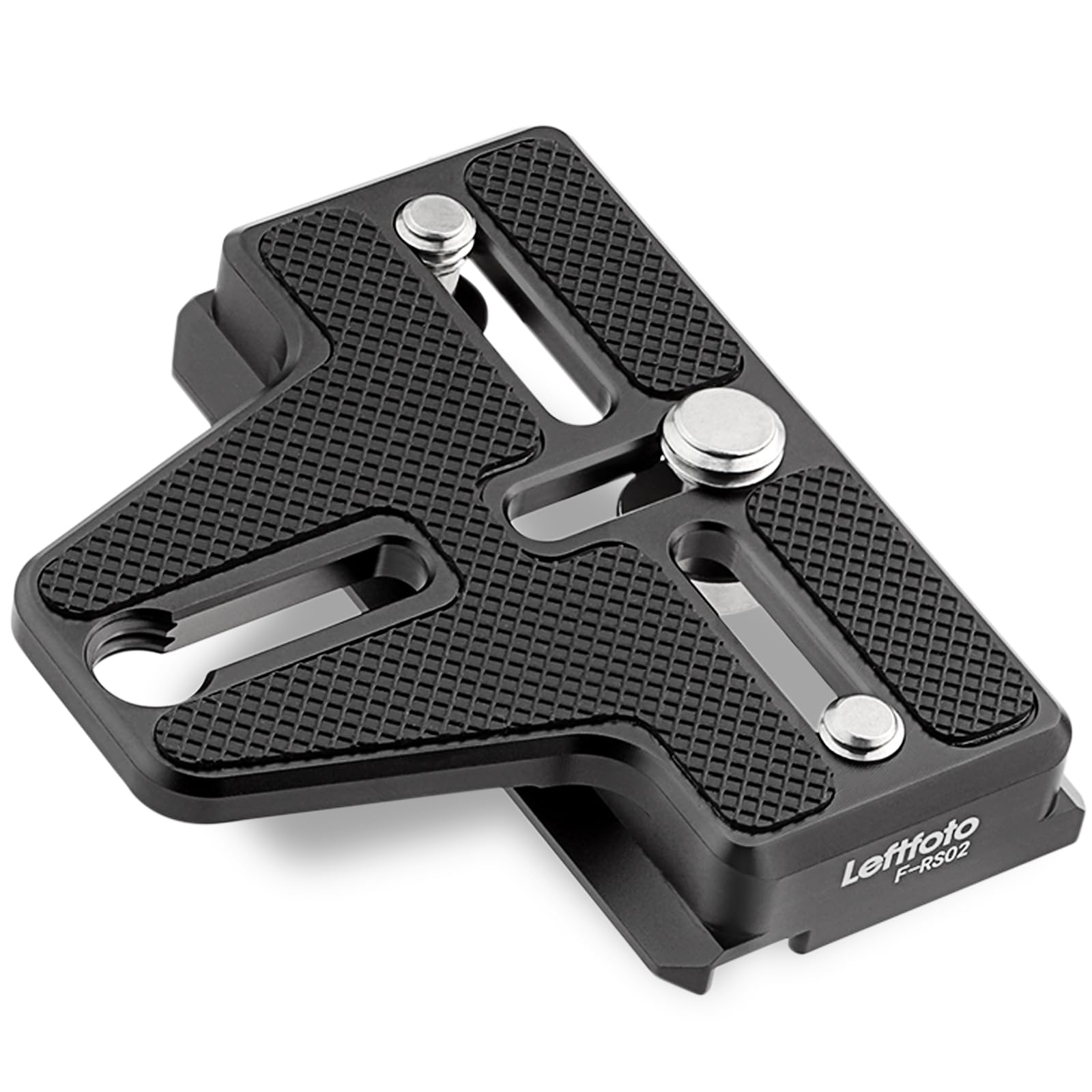 Leftfoto Quick Release Plate Base for DJI RS2/RSC2/RS3/RS3-PRO/RS3 RS 4/RS 4 Pro Cimbal Camera, Standard Arca Type, with 1/4" Screw (Expansion Version)