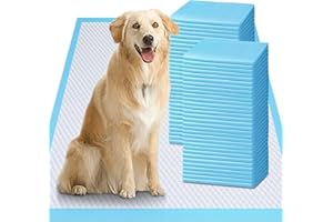 Gimars Thicker Heavy Absorbency Pet Training Puppy Pads 28"x34"- Extra Large Disposable Polymer Quick Dry No Leaking Pee Pads for Dogs, Cats, Rabbits and Other House Training Pets, 30 Count