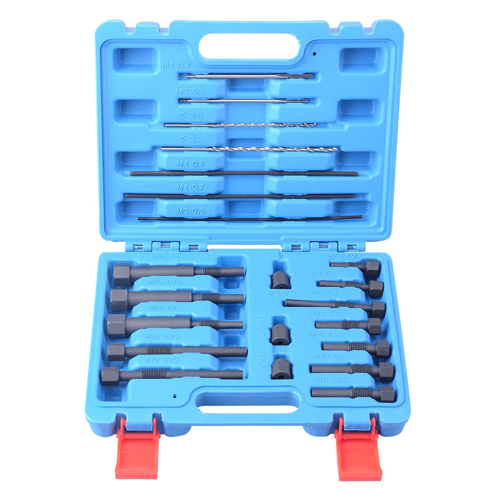 DAYUAN Glow Plug Electrode Removal Tool Kit for M8x1.0 M10x1.0 M10x1.25 Glow Plug