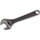 Bahco BAH8069RUS 4" SAE Adjustable Wrench, Black, Tapered Jaws, Scale | High Torque Design, Precision Hardened Build, Anti-Corrosion Finish, Compact Access, Durable Control, Professional Use