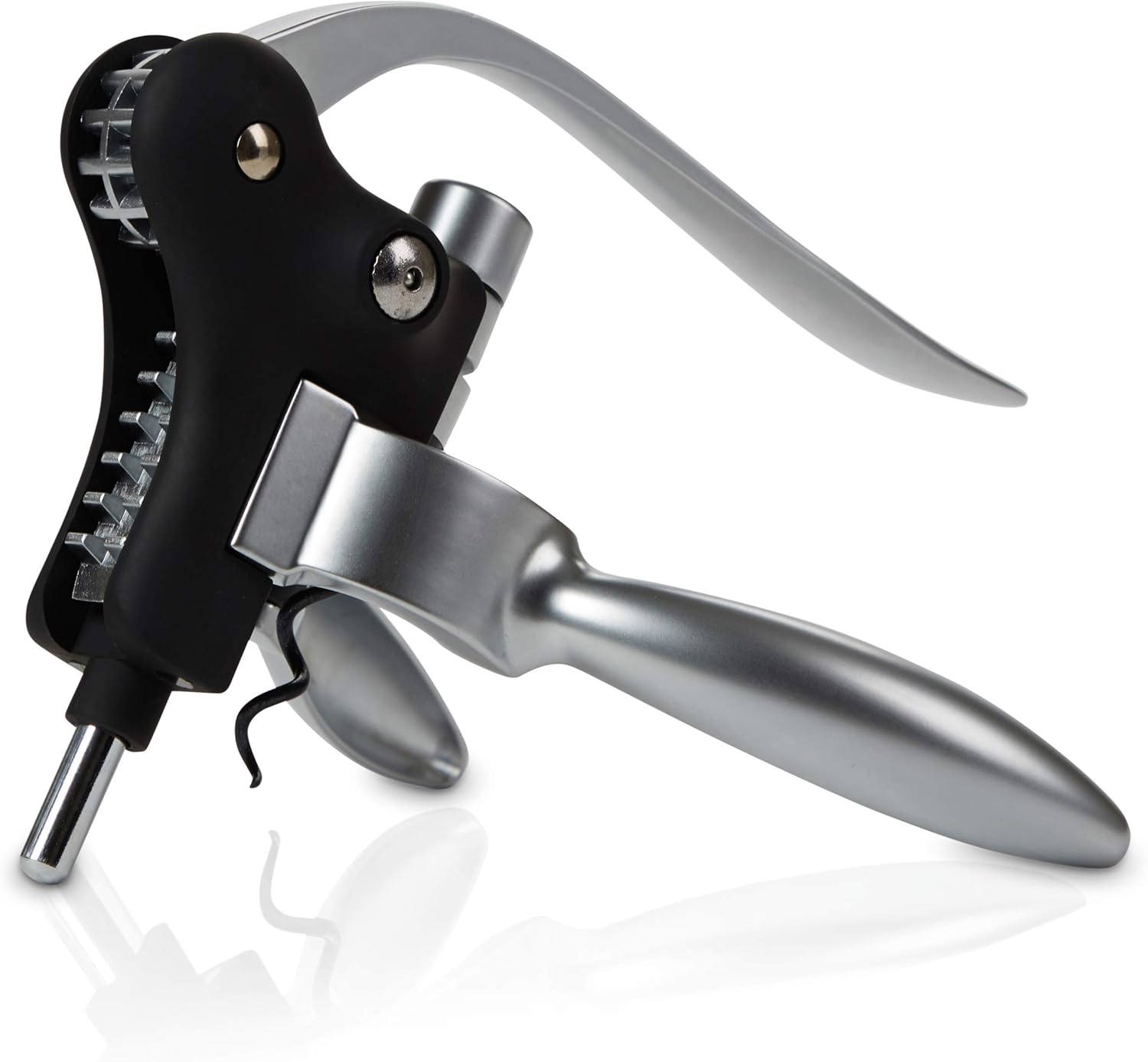 Manual Lever Wine Opener Brookstone Compact Portable