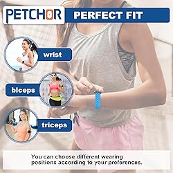 PETCHOR 4PCS Replacement Heart Rate Monitor