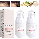 YG LianKai 2Pc Rice Water Hair Growth Helper Spray for Thinning Hair, Unscented Oil for All Hair Types, Fast Absorption Hair Thickening Natural Spray(50ml)