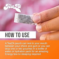 Teaza Herbal Energy Pouches Tobacco Alternative