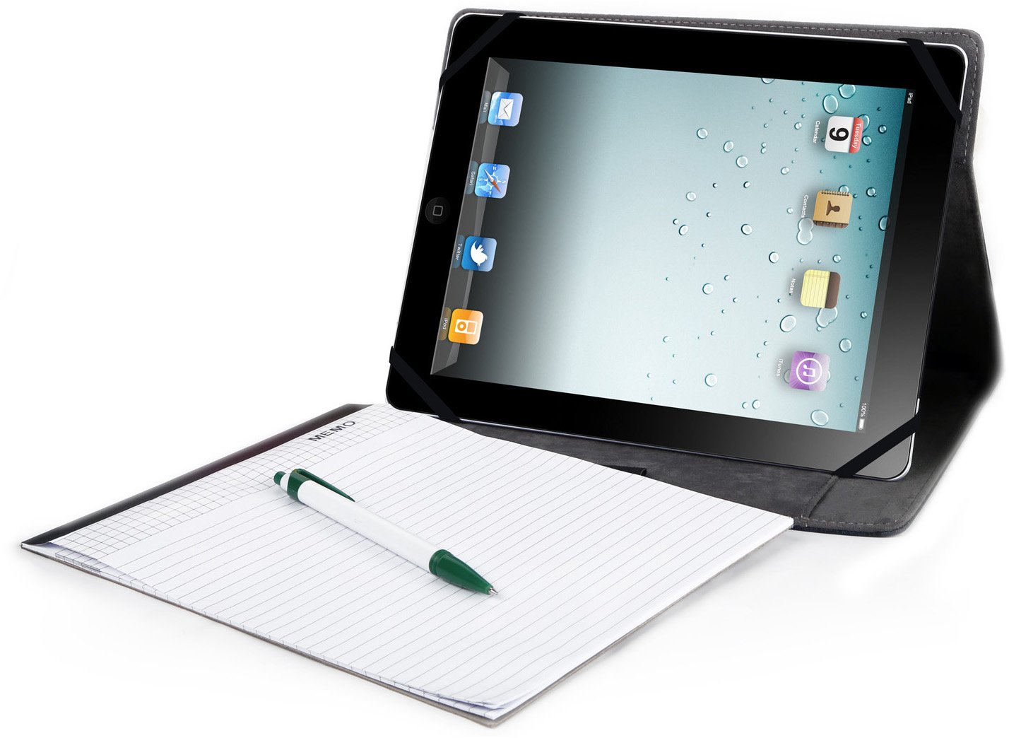 Tablet Padfolio Compatible With 9.7" Tablets (Apple Ipad Air) Notepad