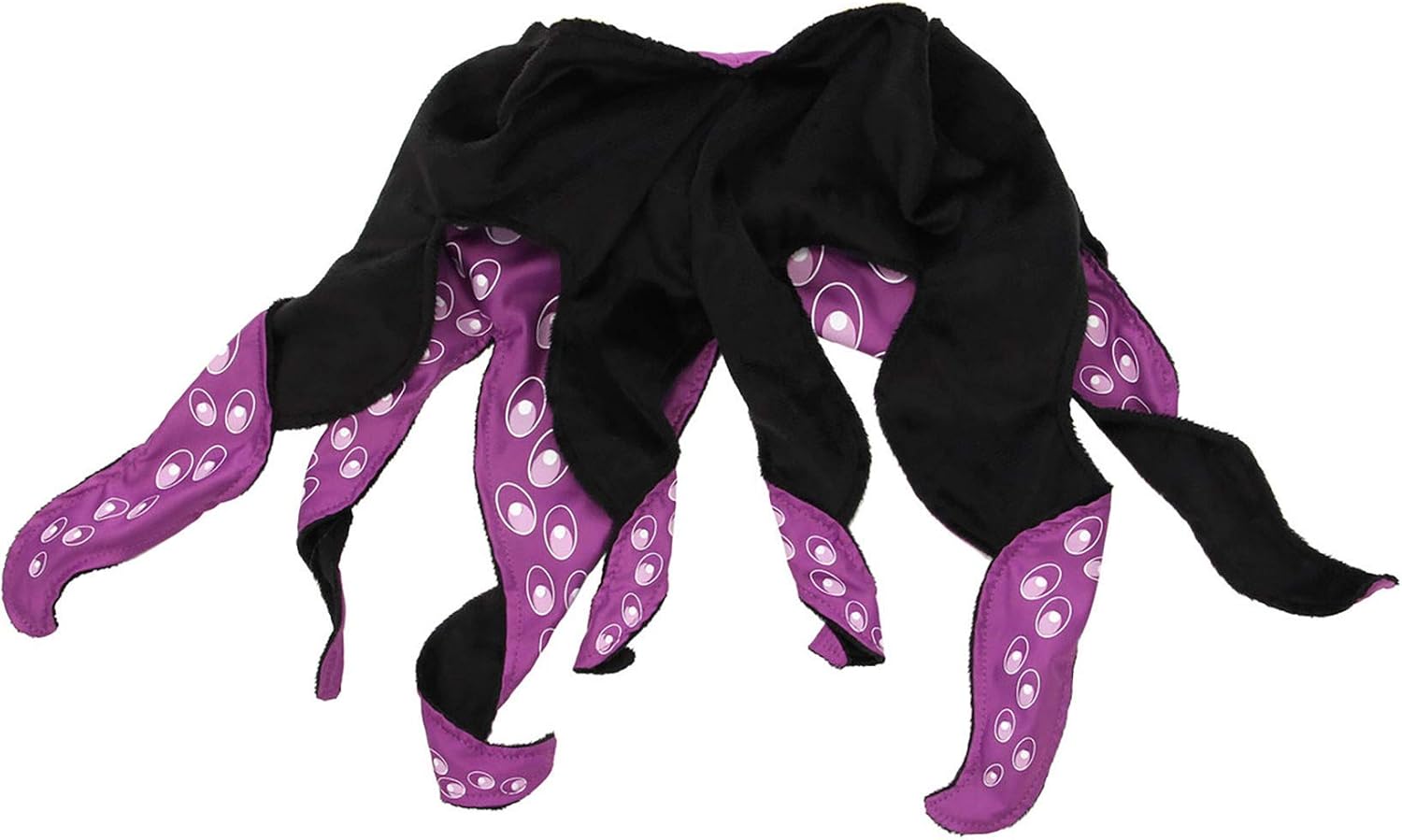 elope Disney Ursula Costume Headband and Collar for Women Black/Purple: Clothing
