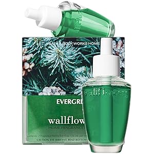 Bath and Body Works Evergreen Wallflowers 2-Pack Refills (2019 Edition)