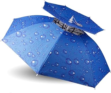 uv umbrella hat