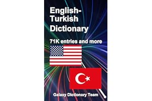 Kindle için İngilizce Türkçe Sözlük, 71590 giriş: English Turkish Dictionary for Kindle, 71590 entries