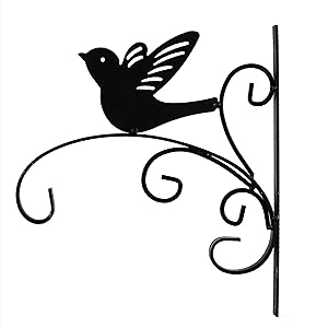 Sharpex Bird Shape Bracket Hanger (Black)
