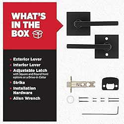 Kwikset Halifax Interior Passage Door Handle, Lever