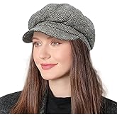 Womens Newsboy Caps Cabbie Gatsby Hat Visor Beret Hat Fashion Ladies Pageboy Caps for Womens Hat