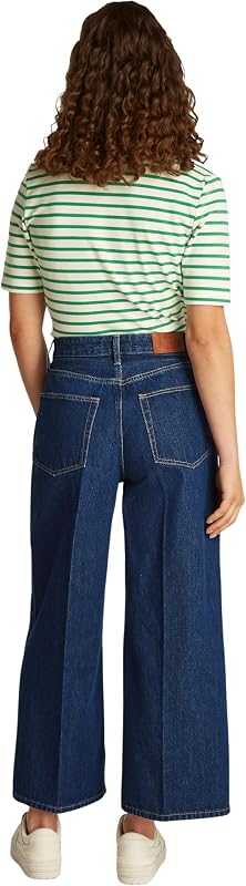 Damen Jeans Hose Wide Leg Ace High Waist, Blau (Ace), 26W/32L — Foto 1 von 6