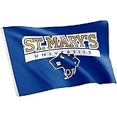 Desert Cactus St. Mary's University SMUTX Flag - 3 x 5 Feet Gaels Banner, Indoor/Outdoor Durable Fabric, 100% Polyester Design (Style 1)