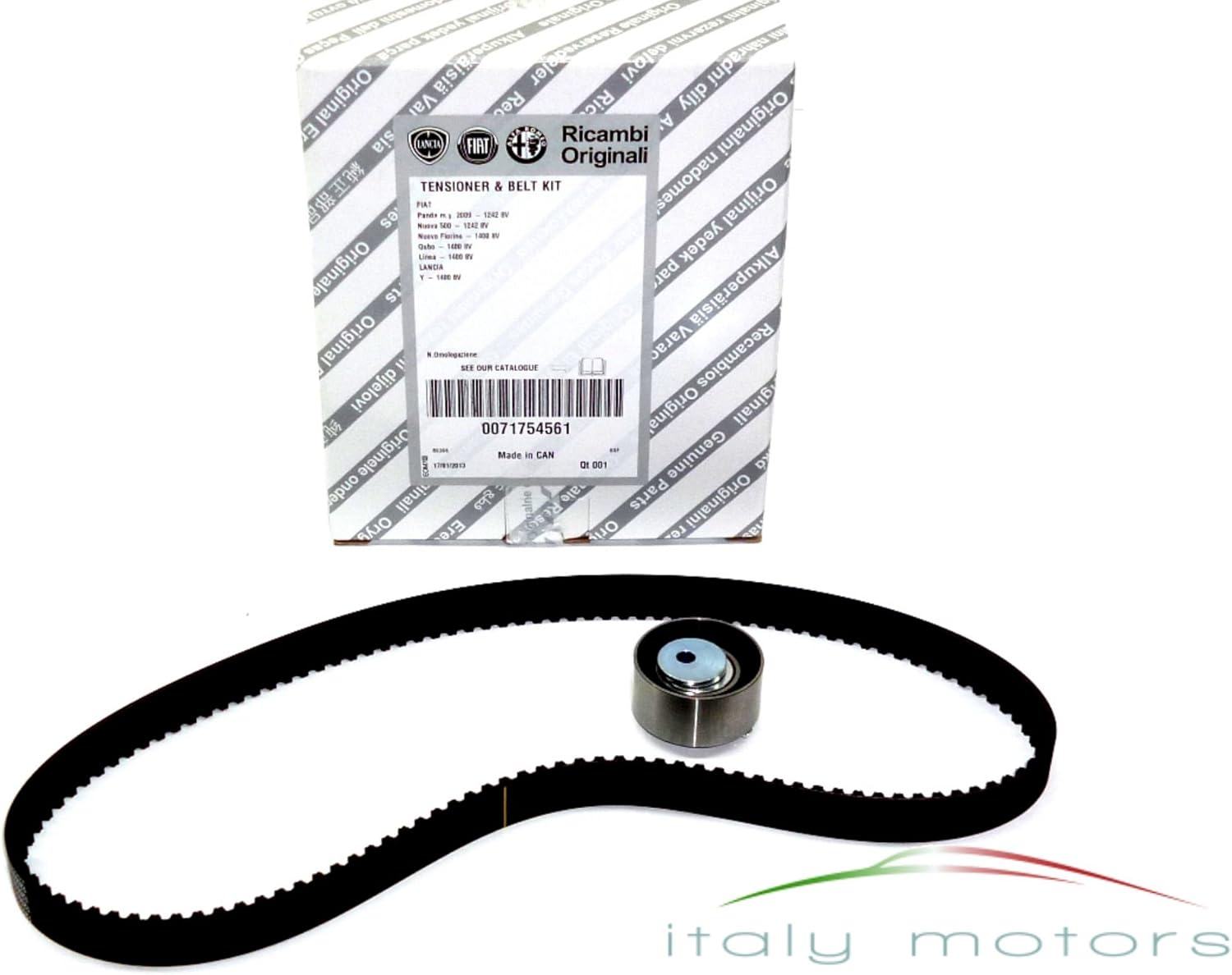GENUINE FIAT PUNTO EVO 1.2 1.4 Timing Belt Kit 71754561 Amazon.co.uk