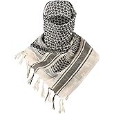 FREE SOLDIER Scarf Military Shemagh Tactical Desert Keffiyeh Head Neck Scarf Arab Wrap with Tassel for Men Women
