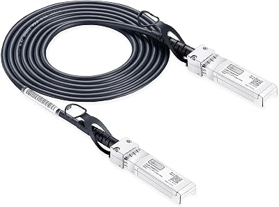 Elfcam 10Gb SFP+ to SFP+ DAC Cable Passive 1M Copper Twinax Cisco Juniper