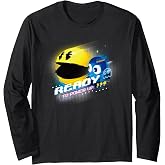 【PAC-MAN】PAC-MAN Neon Arcade 007 Long Sleeve T-Shirt