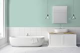 Johnstone's Bathroom Paint Jade Mid Sheen Stain Blocker 2.5L 12m2 view 4