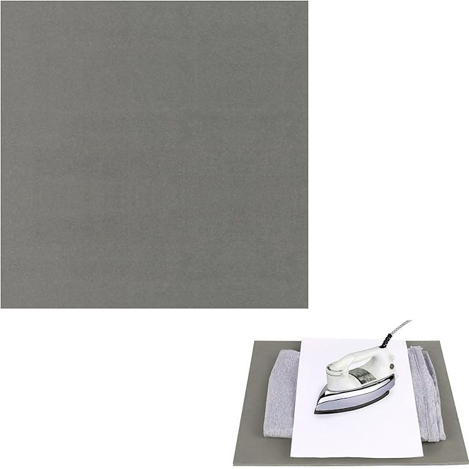 Soply 15" x 15” Thickest (.33") Silicone Heat Press Pad Mat Silicone