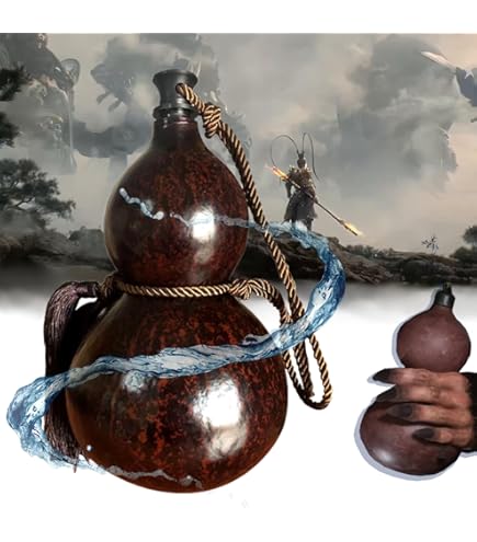 Bottle Gourd Ornament, Dried Calabash Craft, Small Decorative Display