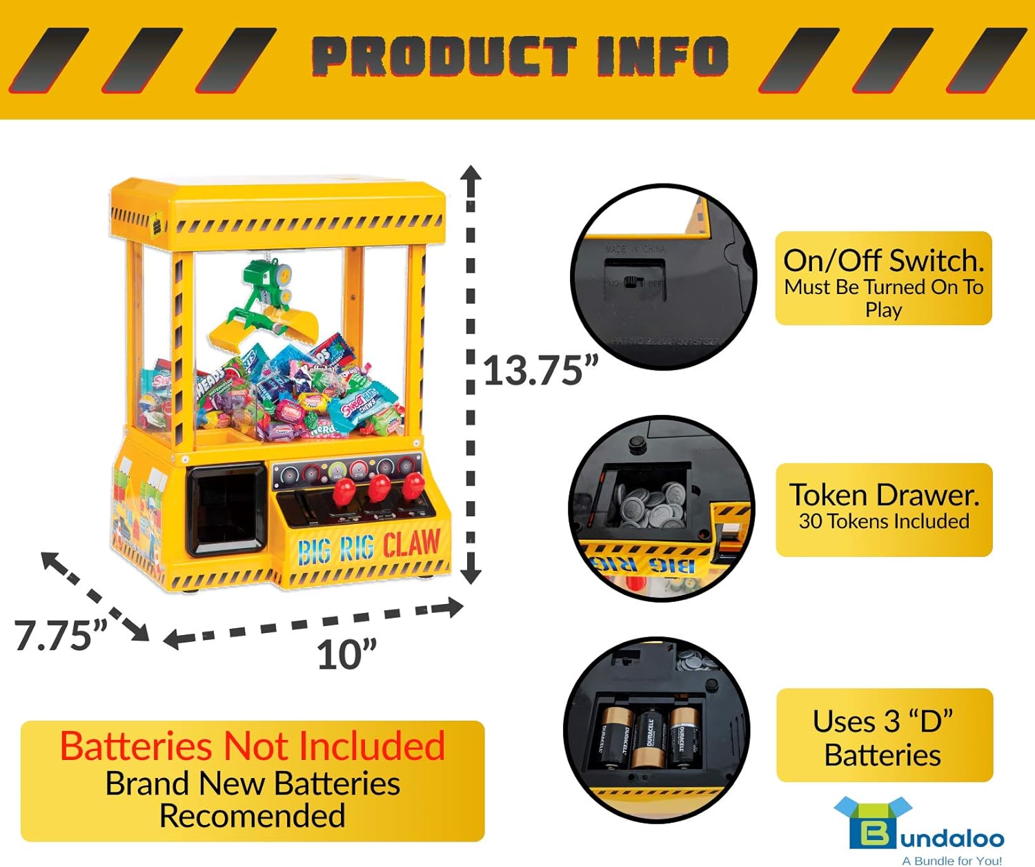 bundaloo claw machine