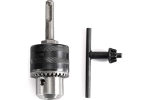 BlueNatHxRPR SDS 1/2"/13mm Drill Chuck with Quick Change Drive and Wrench to Drill