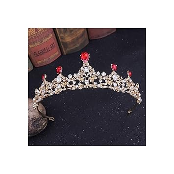 Amazon Com Baroque Retro Black Wedding Tiara Headband Rhinestones