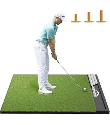 best hitting mats for golf simulator
