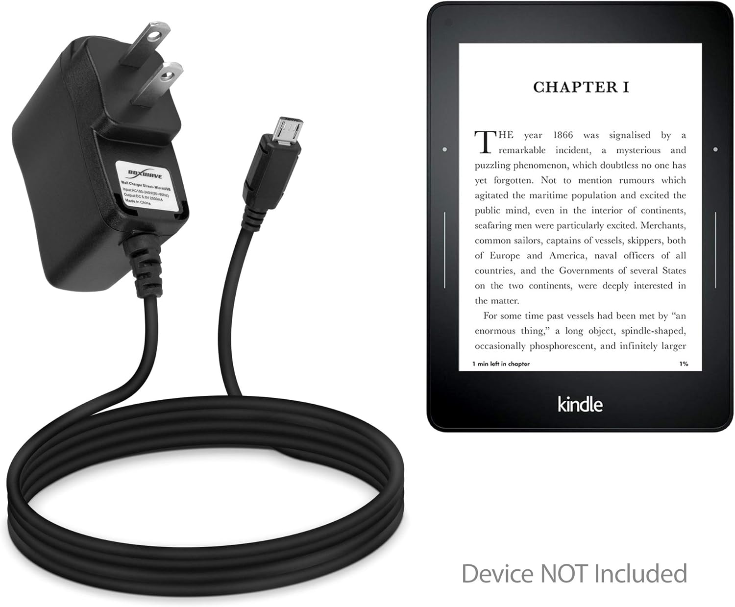 Kindle paperwhite charger plug image