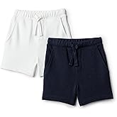 Amazon Essentials x Sofia Grainge Toddler and Baby Boys' Pull On Knit Shorts