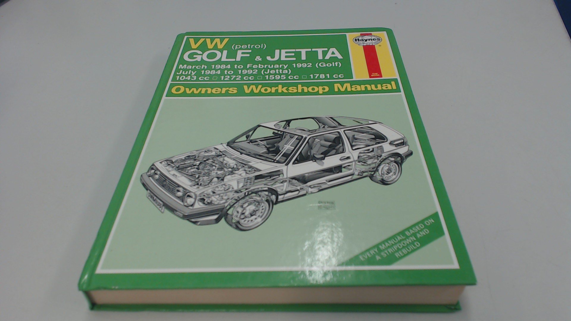 Volkswagen Golf & Jetta Mk 2 (Mar '84 to '92) (Service and Repair Manuals) ( Service & Repair Manuals) Hardcover – 1989