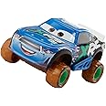 Disney Car Toys XRS Mud Racing Dino Draftsky Vehicle 155 Scale Die-Casts, Real Suspensions, Off-Road, Dirt-Splashed Design, All-Terrain Wheels, Ages 3 and upâ€‹