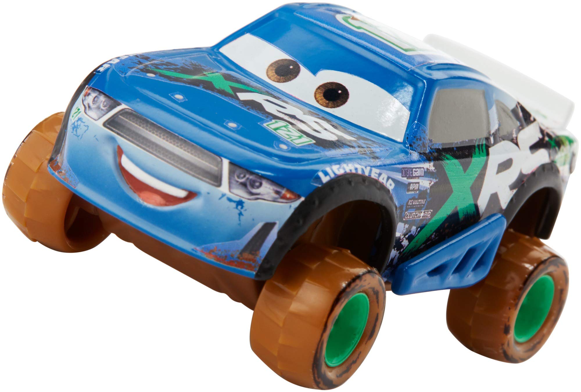 Disney Pixar Cars Xrs Mud Racing Dino Draftsky
