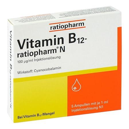 Vitamin B12 ratiopharm N Ampullen 5X1 ml