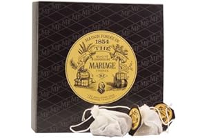 MARIAGE FRÈRES Mariage Freres. Blanc and Rose 30 Tea Bags (1 Pack)