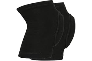 RIMOEV Brace Pads Elbow Protector, 1 Pair Arm Brace Support Fitness Arm Knee Protector, Breathable Anti-Collision Sponge Elbow Protection Pads for Basketball Football Tandem Elbow Pads Volleyball Black