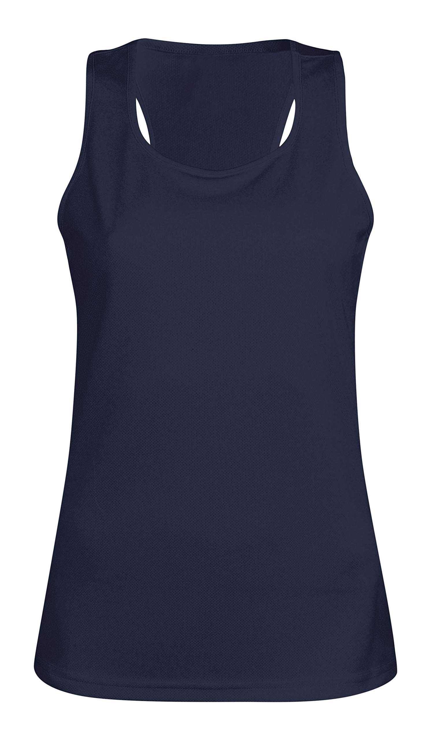 Womens Quick Dry Breathable Sports Running Jogging Fitness Yoga Gym Vest Top