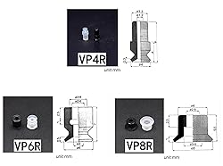 AOHOCA 10 pcs VP Series Silicone Robotic Arm Vacuum